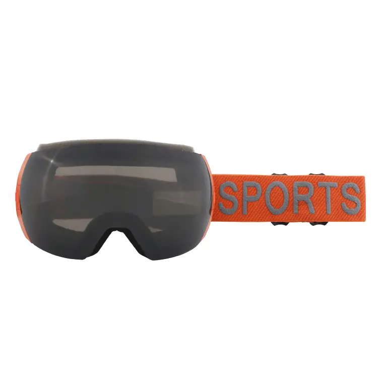 Interchangeable spherical ski goggles UV protection