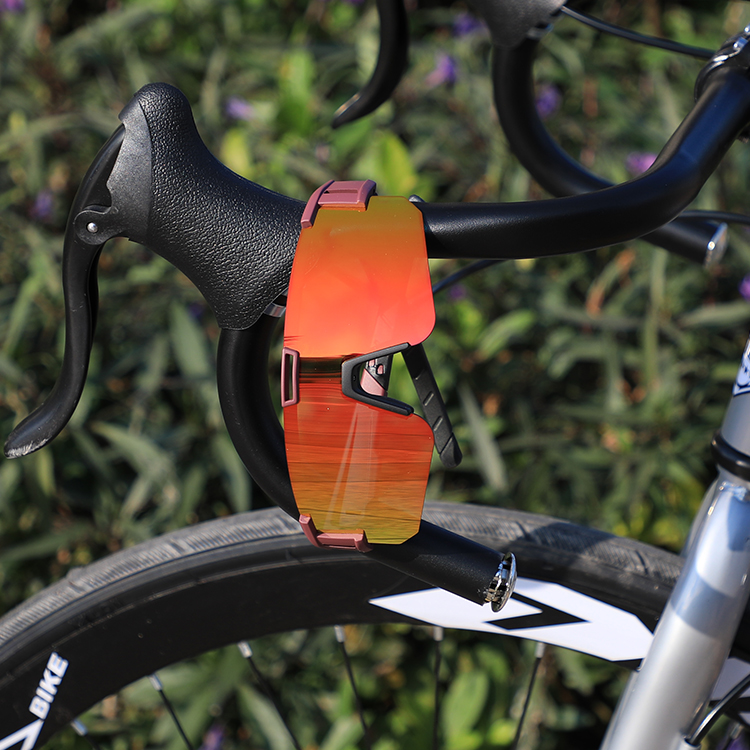 Half frame vent hole design outdoor cycling glasses(1)