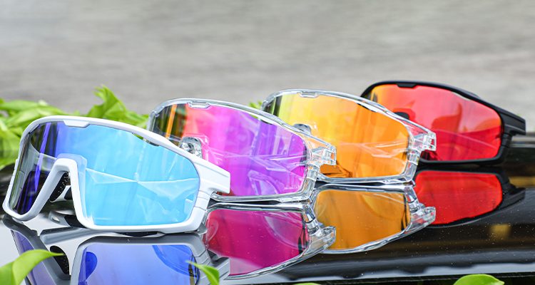 TR90 Full Frame Photochromic Multi Color UV400 protection Running Baseball Sport Sunglasses